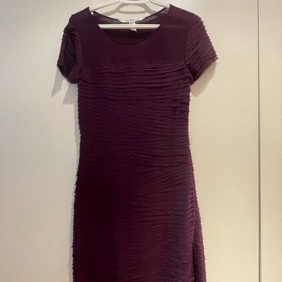 DVF Purple Noelle Dress - Picture 3 of 10